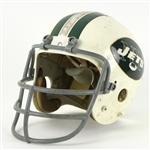 1973 circa New York Jets Helmet Signed by Joe Namath Game Worn Helmet (MEARS LOA/JSA) 