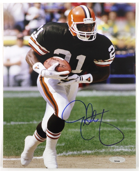 2000s Eric Metcalf Cleveland Browns Signed 8" x 10" Photo (JSA)