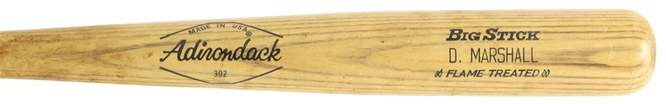 1971-73 Dave Marshall Mets/Padres Adirondack Professional Model Bat (MEARS LOA)