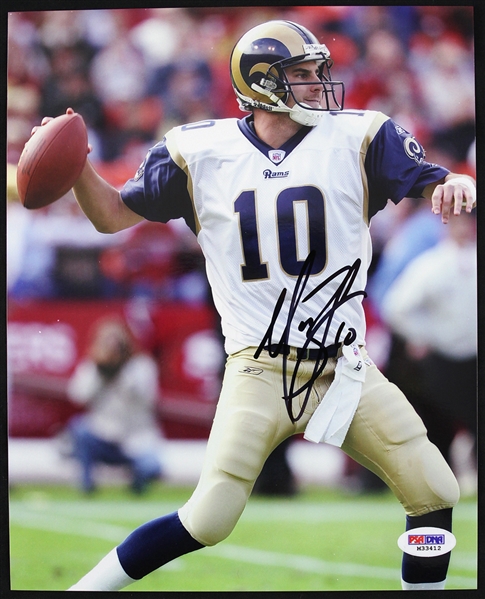 2011 Marc Bulger St. Louis Rams Signed 8" x 10" Photo (PSA/DNA)