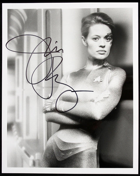 2000s Jeri Ryan Star Trek Voyager Signed 8" X 10" Photo (JSA)