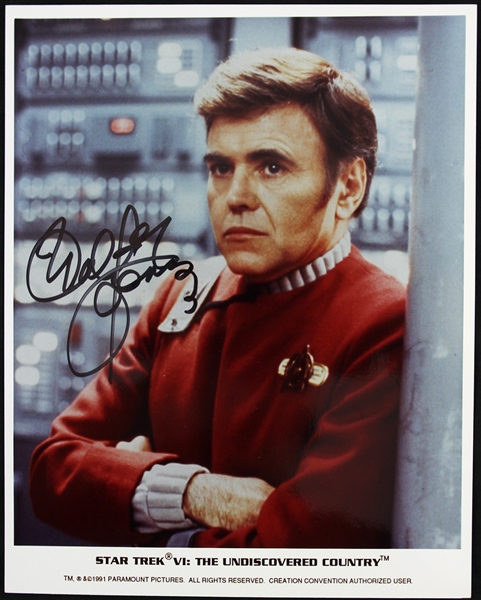 1991 Walter Koenig Star Trek VI: The Undiscovered Country Signed 8" x 10" Promo Photo (JSA)