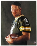 2000s Brett Favre Green Bay Packers Signed 16" x 20" Photo (JSA) 82/100