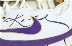 2003-04 Kobe Bryant Los Angeles Lakers Signed Nike Sneakers (MEARS LOA/Full JSA Letter)