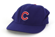 2009 Ted Lilly Chicago Cubs Game Worn Cap (MEARS LOA/Team COA)