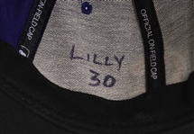 2009 Ted Lilly Chicago Cubs Game Worn Cap (MEARS LOA/Team COA)