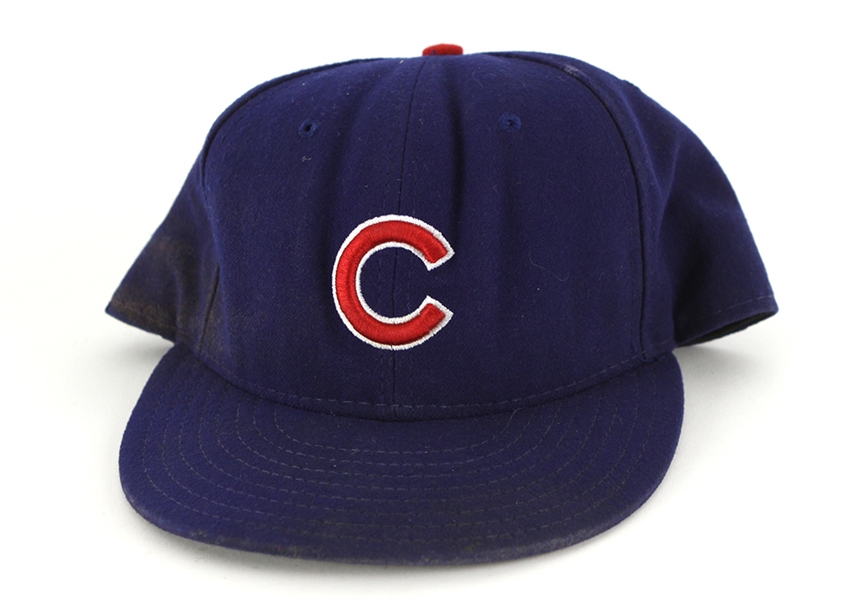 2010 Marlon Byrd Chicago Cubs Game Worn Cap (MEARS LOA/Steiner/MLB Hologram)