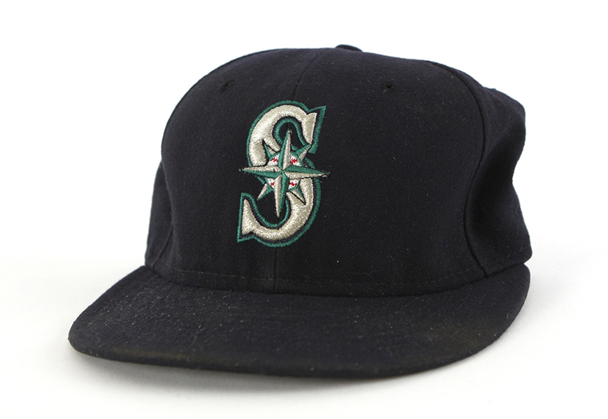 2014 Felix Hernandez Seattle Mariners Game Worn Cap (MEARS LOA)