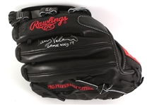 2010-11 Danny Valencia Minnesota Twins Signed Game Used Rawlings Fielders Mitt (MEARS LOA/JSA)