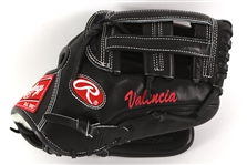 2010-11 Danny Valencia Minnesota Twins Signed Game Used Rawlings Fielder's Mitt (MEARS LOA/JSA)