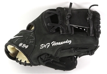 2010-11 Felix Hernandez Seattle Mariners Signed Personal Model Nike Fielders Mitt (MEARS LOA/Mariners Care LOA/JSA Full Letter & PSA/DNA)