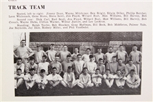 1946 James Dean Black and Gold Fairmount High School Yearbook (2 Pages of Photos)