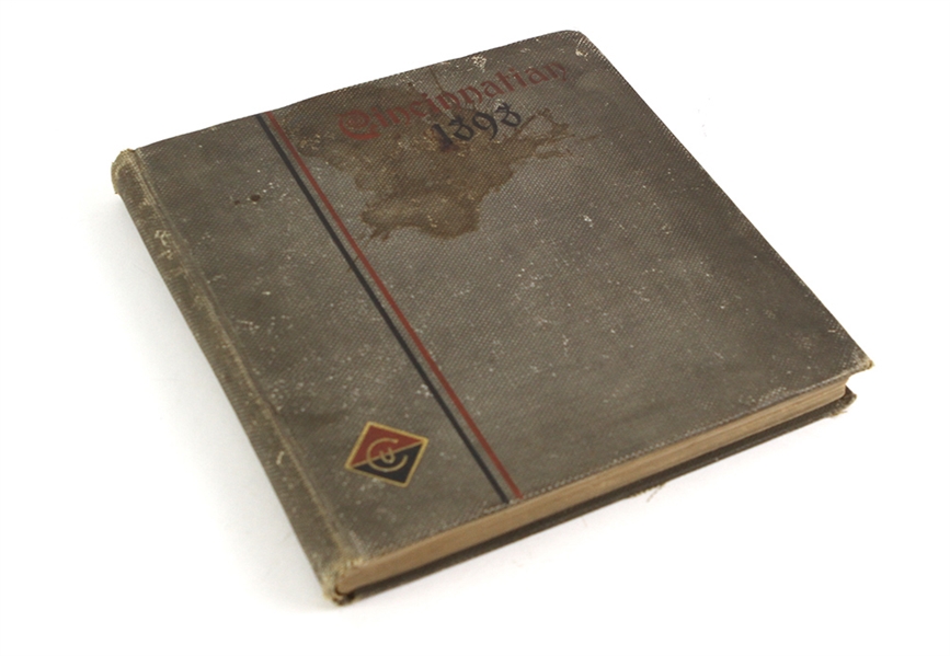 1898 Cincinnatian Miller Huggins Yearbook 