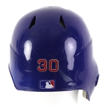 2008 Ted Lilly Chicago Cubs Game Worn Batting Helmet (MEARS LOA/Team COA)