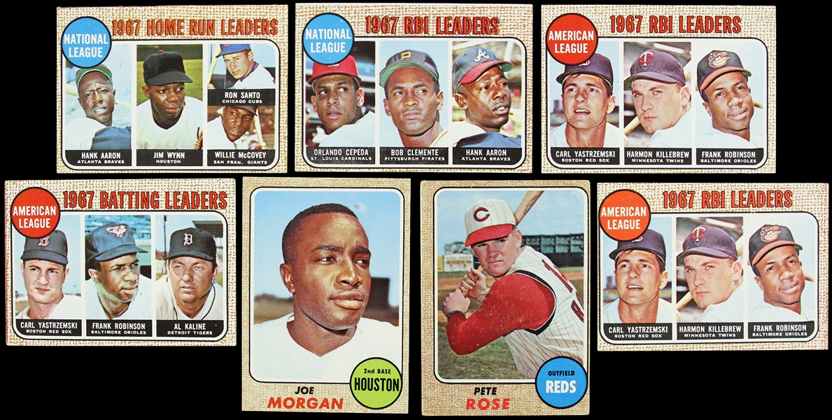 1968 Topps Baseball Trading Cards - Lot of 400+ Cards