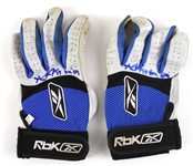 2009 Mike Fontenot Chicago Cubs Signed Game Worn Batting Gloves (MEARS LOA/JSA)