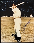 1990s Joe DiMaggio New York Yankees Signed 8" x 10" Photo (JSA)