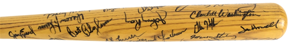 1989 California Angels Team Signed Rawlings Adirondack Professional Model Bat w/ 31 Signatures Including Bert Blyleven, Lance Parrish, Jim Abbott & More (MEARS LOA/JSA)