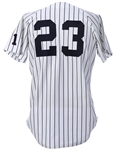 1989-1990 Don Mattingly New York Yankees Game Worn Jersey W/ Billy Martin Number (MEARS A9.5)