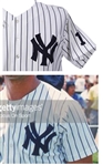 1989-1990 Don Mattingly New York Yankees Game Worn Jersey W/ Billy Martin Number (MEARS A9.5)