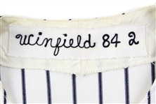 1984 Dave Winfield New York Yankees Game Worn Home Jersey (MEARS A9)