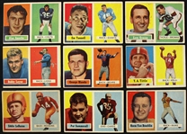 1957 Topps Football Trading Cards - Lot of 113 Cards