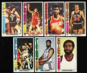 1976-77 Topps Basketball Trading Cards - Lot of 98 Cards