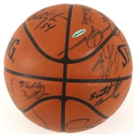 1997-98 Chicago Bulls NBA Champions Team Signed ONBA Stern Game Basketball w/ 17 Signatures Including Michael Jordan, Scottie Pippen, Dennis Rodman, Phil Jackson & More (UDA, MEARS LOA/JSA)