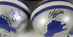 1980's-2000's Detroit Lions Detroit Tigers Signed Collection - Lot of 11 w/ Mini Helmets, Footballs & Framed Photos (JSA)