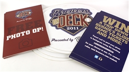 1990s-2010s Milwaukee Brewers Stadium & On Deck Signage Collection - Lot of 46 w/ Miller Park Blueprints & More