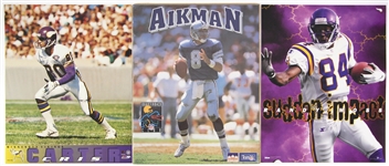 1990's-2000's Baseball Basketball Football Hockey 16 x 20 Poster Collection - Lot of 49