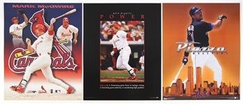 1990's-2000's Baseball Basketball Football Hockey 16 x 20 Poster Collection - Lot of 49