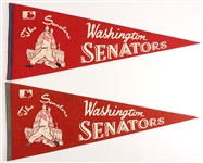 1940's-70's Baseball Football Basketball College Pennant Collection - Lot of 22 w/ Brooklyn Dodgers NL Champions, Soldier Field, NY Yankees/Giants & More 