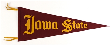 1940's-70's Baseball Football Basketball College Pennant Collection - Lot of 22 w/ Brooklyn Dodgers NL Champions, Soldier Field, NY Yankees/Giants & More 