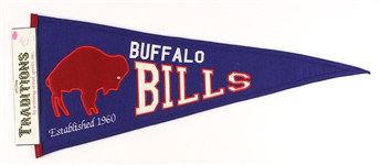 1960's-2000's Football Full Size Pennant Collection - Lot of 7