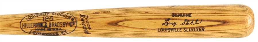1969-72 Larry Stahl San Diego Padres H&B Louisville Slugger Professional Model Game Used Bat (MEARS LOA)