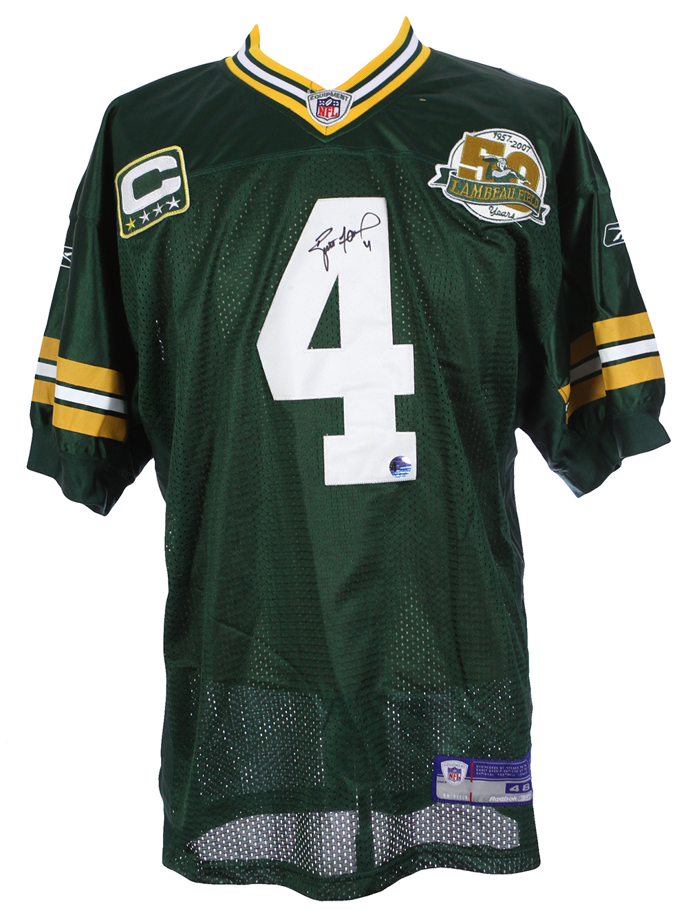 Brett favre shop 50th anniversary jersey