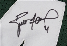 2007 Brett Favre Green Bay Packers Signed Jersey w/ Captain & Lambeau Field 50th Anniversary Patches (JSA)