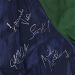 1995-97 Milwaukee Brewers Signed Dugout Jacket w/ 5 Signatures Including Gorman Thomas, Mike Matheny, Jeff Cirillo, Fernando Vina & Scott Karl (MEARS LOA/JSA)