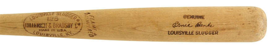 1960s-70s Ernie Banks Chicago Cubs H&B Louisville Slugger Store Model Bat 