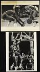 1980s Isiah Thomas James Worthy Byron Scott Sidney Moncrief Terry Cummings Signed 11"x 14" Original Photos (JSA)