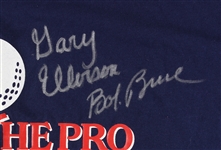 1990's Today's TMJ4 Beat The Pro Multi Signed Charity Golf T-Shirt w/ 10 Signatures Including Ray Nitschke, Bo Ellis, Gorman Thomas & More (JSA)