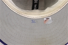 2006 Dave Williams New York Mets Game Worn Cap (MEARS LOA/Steiner)