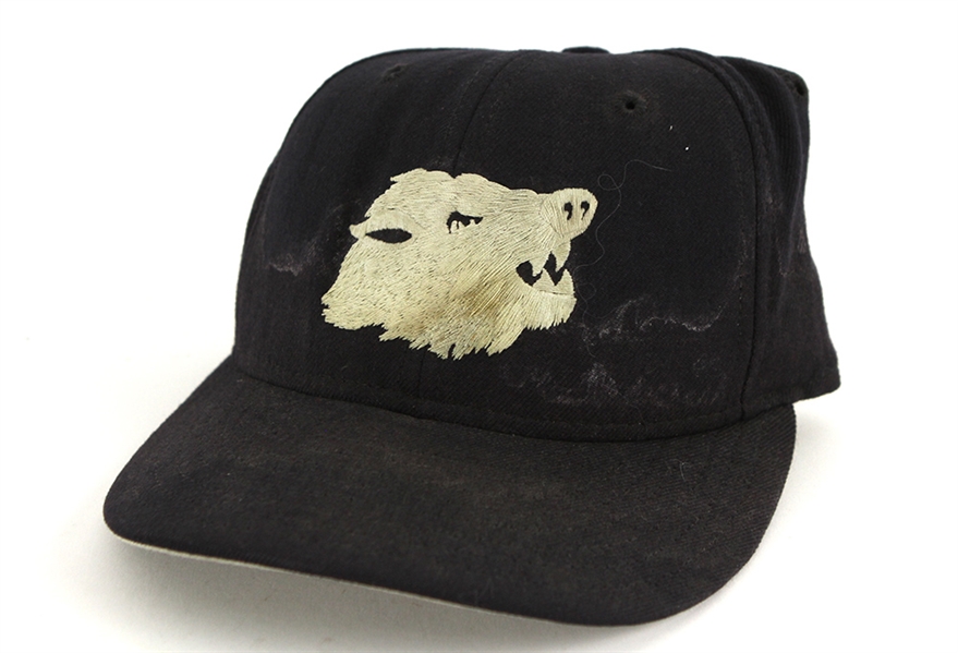 1999 Cliff Politte Peoria Javelinas Arizona Fall League Signed Game Worn Cap (MEARS LOA/JSA)