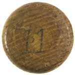 1957 Streeter Minor Leagues H&B Louisville Slugger Professional Model Game Used Bat (MEARS LOA) Possible PCL