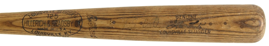 1960 Lee Tate Minor Leagues H&B Louisville Slugger Professional Model Game Used Bat (MEARS LOA)