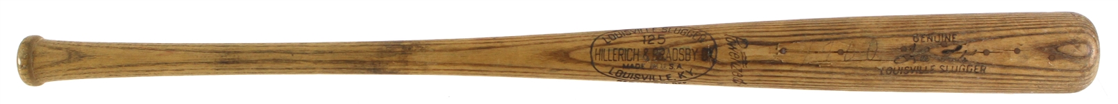 1960 Lee Tate Minor Leagues H&B Louisville Slugger Professional Model Game Used Bat (MEARS LOA)