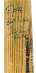 1983-85 Chris Cannizzaro Jr. Minor Leagues Signed Louisville Slugger Professional Model Game Used Bat (MEARS LOA/JSA)