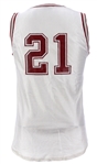 1985-87 Jim Farmer Alabama Crimson Tide Game Worn Home Jersey (MEARS LOA)