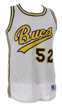 1980s Bucs #52 Game Worn Russell Basketball Jersey (MEARS LOA)